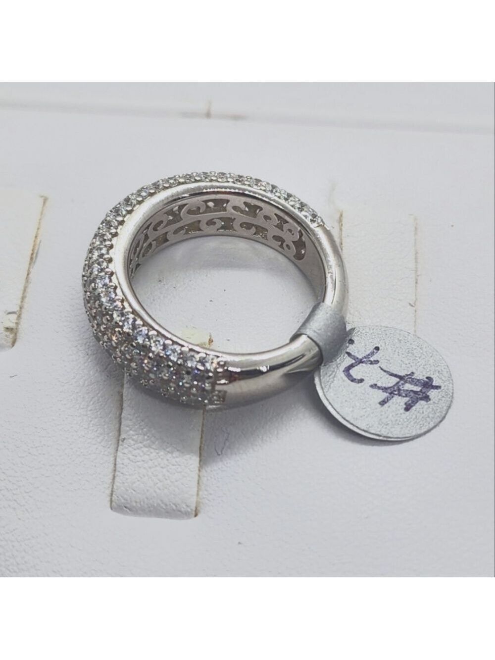 Brand New Sterling Silver 925 Eternity Ring cz - Picture 5 of 8